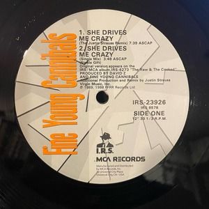 Fine Young Cannibals - She Drives Me Crazy 12" vintage vinyl